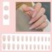 Kamize Gradient Press on Nails Coffin Long - 24PCS Stylish Acrylic Full Cover False Nails for Women and Girls - Buy Online on GoSupps.com
