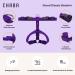 CHABA Adjustable Dog Harness for Large Dogs - Anti-Choking & Control - Lightweight Step-In Design - Perfect for Running - XL Violet - Buy Online on GoSupps.com