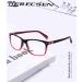 Buy Kerecs 3 Pack Reading Glasses for Women - High-Quality Comfortable Spring Hinges Rectangular Design 3.5 Magnification Mixed Colors - Buy Online on GoSupps.com