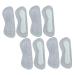FRCOLOR 8 Pairs Anti-wear Back Stickers Heel Loose Grips Liner Loose Liner Pads Loose Shoes Pads Dress Shoes Anti Drop Pads Liner Underlayment Care Double Sided Tape Half Size Pad