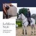 LeMieux Show Jumping Saddle Pad - Premium English Equestrian Riding Equipment - Classic Square Black Design - Buy Online on GoSupps.com