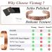 VicMAG Copper Magnet Bracelet for Men | Arthritis Pain Relief | Adjustable Pure Copper Cuff with Gift Box | International Shipping - Buy Online on GoSupps.com