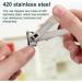 360 Rotating Nail Clippers for Seniors Long Handle Stainless Steel Nail Clippers Heavy Duty Toenail Finger Clippers for Thick Nails (Silver) - Buy Online on GoSupps.com