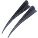 Topkids Accessories 2pc 13cm Hair clips for Women Duckbill/Beak/Concorde design Sectioning Hair Clips Hair Accessories for Women Hair grips Hairdressing clips (Enamel Black) - Buy Online on GoSupps.com