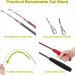 MeoHui 2PCS Retractable Cat Wand Toy + 9PCS Feather Refills - Interactive Kitten Toy for Chase & Exercise - Buy Online on GoSupps.com