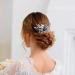 Olbye Blue Rhinestone Wedding Hair Comb - Bridal Hair Accessory for Bride & Bridesmaids - Buy Online on GoSupps.com