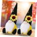 TOPBATHY Christmas 1pc Sunflower Doll Cloth Plush Doll Ladybug Swedish Figurines Black 30X9X7CM - Buy Online on GoSupps.com