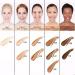 Glamza Phoera Full Coverage Makeup Kit - 24 Hour Long Lasting Oil Control Flawless Soft Matte Concealer Cream with 4 x 30ml Foundation and Silicone Sponge - Buy Online on GoSupps.com