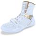 Shop Adoff Unisex Boxing Shoes - Men s & Women s Muay Thai Taekwondo & Martial Arts Training Footwear - Breathable White Gold (EU Sizes 46-47) - Buy Online on GoSupps.com