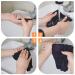 Buy SUNLAND Microfiber Washcloths - Reusable Makeup Remover & Facial Cleansing (Black 6-Pack) - Eco-Friendly & International Shipping - Buy Online on GoSupps.com