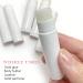 Lot de 50 tubes vides en plastique blanc pour baume l vres - Pour voyage affaires camping randonn e - Buy Online on GoSupps.com