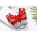 Kids Toddlers Knitted Gloves Mittens | Fleece Lined | Cartoon Design | Xmas Gift | Red - Buy Online on GoSupps.com