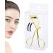 Eyelash Curler Handheld No Eye Lash Curler - Dramatically Curled Eyelashes Curler with Padded Handle for Long Lasting Effect Gold-plated-pvc Box - Buy Online on GoSupps.com