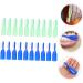 100 PC Portable Mini Toothbrush Set - Soft Finger Toothbrushes for Travel & Cleaning - Variety of Colors - Ideal for Prisons & Everyday Use - Buy Online on GoSupps.com