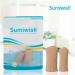 Sumiwish Toe Cap Protection - 10-Pack Soft Gel Lined Fabric Caps for Closed Toe Shoes | Prevent Blisters Corns & Comfort - Beige Medium - Buy Online on GoSupps.com