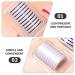 Self Adhesive Eyelash Glue Replacement Strips | Easy Application Lash Strips for False Lashes | Long-Lasting Hold - Perfect Makeup Tools - Buy Online on GoSupps.com