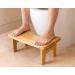 GOBAM Bamboo Bathroom Toilet Stool - 6.7 Small Squatting Step Stool for Kids and Adults - Buy Online on GoSupps.com