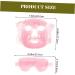 BESPORTBLE Hot Compress Masks 4 Sets Beauty Reusable Eye Puffiness Cold Compress Eye Eye Puffy Cooling Sleepmask Eye Heated Facial Eye Pink Cold Cosmetic Facial Cooling Masks - Buy Online on GoSupps.com