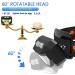 LHKNL 1200 Lumen Rechargeable Headlamp 2-Pack | Ultra-Light Waterproof LED Headlight with Red Light | 8 Modes for Outdoor Activities - Buy Online on GoSupps.com