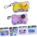 Solustrie Contact Lens Case - Travel-Friendly 6-Sentence Lens Holder & Storage for Outdoor Use | Invisible Plastic Frame - Buy Online on GoSupps.com