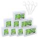 Dental floss 240 pc. Dental floss sticks 8 Pack dental flow for dental care interdental flossen dental stick sticks with y -shaped design - super thin 0.1mm tooth silk - 30/package