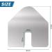 Haoguo Boat Keel Guard 316 Stainless Steel 9.9''x9.9'' with 3M HVB Adhesive | Professional Bow Protector for Ships and Yachts - Buy Online on GoSupps.com