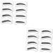 Ipetboom Kits 64 Pairs 8 Eyeshadow Eyebrow Stencils Eyebrow Makeup Tools Mold Tracking Device Eyebrow Trimming Eyebrow Stickers mediumx2pcs As Shownx2pcs - Buy Online on GoSupps.com
