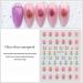Decor Nail Design Tulip DIY Manicure 3D Holographic Flower Nail Stickers(5) Style05 - Buy Online on GoSupps.com