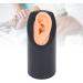 Silicone Ear Model - Soft Simulation Hearing Tool for Sound Aid Display (Left Ear) - Fleshcolor with Black Stand - 1 Count - Buy Online on GoSupps.com