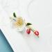 Pin Jewelry Gifts for Women Ladies Fashion Accessories Shell Plum Brooch Ladies Flower Brooch Cardigan Jacket Coat Brooch Brooches & Pins - Buy Online on GoSupps.com