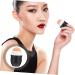 FOMIYES Volcanic Stone Oil-Absorbing Ball Beauty Tools Oil Face Massager Roller Face Oil Absorbing Roller Black 5x3cm - Buy Online on GoSupps.com