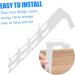 Baluue Towel Holder 2pcs Door Hook Wall Coat Hanger Christmas Wreath Metal Clothes Rack Hooks for Hats Door Hangers for Clothes Hanger 29.5X5CM White - Buy Online on GoSupps.com