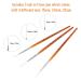 3 Piece Nail Art Brush Set - Beginner Marbling Tools for Smooth Operation | International Shipping - Buy Online on GoSupps.com
