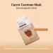 Carrot Carotene Mask Set - Moisturizing & Soothing Face Mask for All Skin Types | 10ea 9.1fl.oz Redness Relief - Buy Online on GoSupps.com