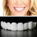 Flipped warm 2 pair of prosthesis artificial veneers teeth above and below teeth veneer tooth cover smile false teeth cover veneeer for men and women