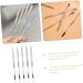 SOESFOUFU 5pcs Brown Eyebrow Pencil Eyebrow Pens Brow Pencils with Brush Hair Double Bun Makeup Tools Plastic - Buy Online on GoSupps.com