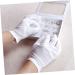 COOLHIYA 12 Pairs Cotton Protective Gloves lab Gloves Hand Muffs Cosmetic moisturizing Gloves Industrial Gloves Coin Jewelry Gloves Inspection Gloves White Cotton Gloves Protection Work M:22X9cm White - Buy Online on GoSupps.com
