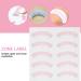 Eyelash Extension Glue Sticker Pads - 175 Pairs for Perfect Eye Positioning & Isolation - Includes Length Size Tips - Buy Online on GoSupps.com