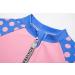 BONVERANO Baby Girls Swimsuit | Toddler Long-Sleeve One Piece Bathing Suit | UPF 50+ Sun Protection | 18-24 Months, Blue - Buy Online on GoSupps.com