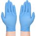 TITANflex Disposable Nitrile Gloves 6 mil Blue Heavy Duty Disposable Gloves Cooking Mechanic Gloves Latex Free Powder Free 100 Large (Pack of 100) - Buy Online on GoSupps.com