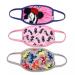 Disney Minnie Mouse Kids Cloth Face Masks Cotton Pack of 3 Ages 6 to 9 Berkshire Fashions Washable Reusable Non-Medical Minnie Mouse - Pink