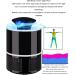 Bug Zapper Mosquito Repellent Indoor Bug Zapper Electric Plug in Flying Insects Mosquito Killer with UV LED Light Portable Gnat Fly Trap for Home Solar Bug Zapper Electric Bug Zapper (Color : Blac Black - Buy Online on GoSupps.com