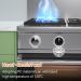 SAFELON Baby Safety Stove Gas Knob Covers & Oven Lock - 6 Pcs, White - Buy Online on GoSupps.com