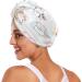 Cartoon Cat Dry Hair Cap 2-Piece Set | Quick Drying Towel & Button Headband | Super Absorbent Soft & Comfortable - Buy Online on GoSupps.com
