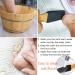 TOPMEET Foot File - Callus Remover & Pumice Stone for Dead Skin, Corns & Cracked Feet - Shower Pedicure Tool with Black Silicon Carbide - Buy Online on GoSupps.com