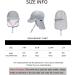 weVSwe Baby Toddler Sun Hat UPF 50+ Swim Cap | Grey 0-6 Months - Buy Online on GoSupps.com