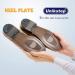 Unikstep Shoe Heel Plate Tap Kit - 6 Pairs Shoe Heel Repair Rubber Patches - Buy Online on GoSupps.com