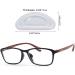 MWOOT Non-Slip Nose Pads - 12 Pairs 2mm Silicone Adhesive Pads for Eyeglasses & Sunglasses | Transparent Comfort & Stability - Buy Online on GoSupps.com