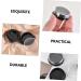 NOLITOY 20pcs Eye Shadow Box Lip Balm Containers Travel Accessories Nail Art Accessory Storage Organizer Black 3.9x3.9cm - Buy Online on GoSupps.com