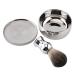 Buy Alloy Shaving Soap Mug Bowl with Lid & Faux Badger Hair Brush - Premium Men s Shaving Tool Kit for Smooth Shaves - International Shipping Available - Buy Online on GoSupps.com